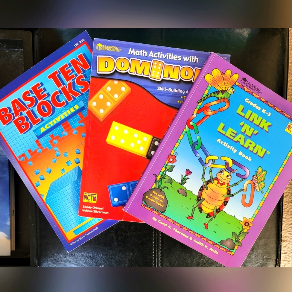 K-3 Math Manipulatives Resources Books